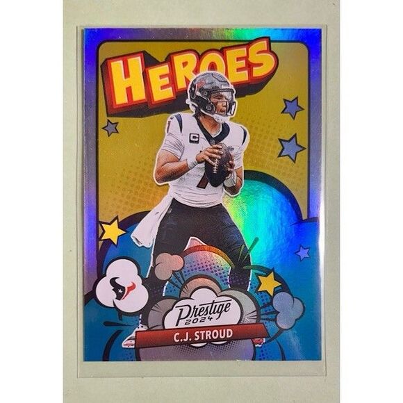 C.J. Stroud -Texans 2024 Panini Prestige #2 Heroes - Picture 1 of 2